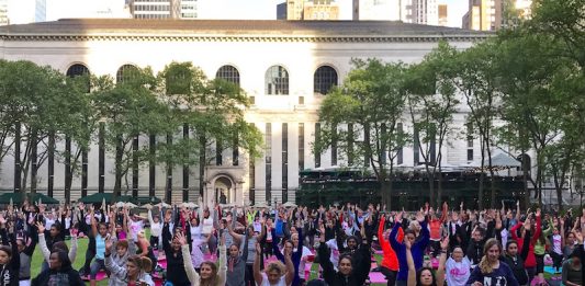 Bryant Park Yoga