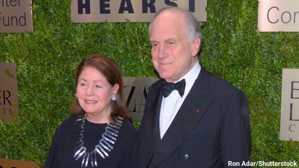 Jo Carole Lauder and Ronald Lauder